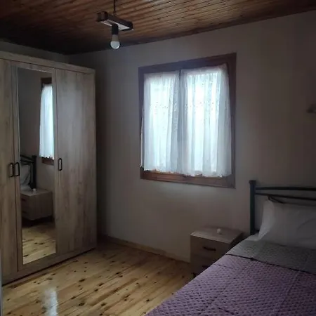 Appartement Politis' Wooden House à Vasilikí Extérieur photo