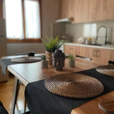 Appartement Politis' Wooden House à Vasilikí Extérieur photo