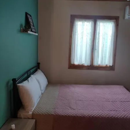 Appartement Politis' Wooden House à Vasilikí Extérieur photo